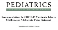 Recommendations for COVID-19 Vaccines in Infants, Children, and Adolescents