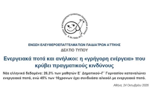 &Delta;&Epsilon;&Lambda;&Tau;&Iota;&Omicron; &Tau;&Upsilon;&Pi;&Omicron;&Upsilon; &Epsilon;&Nu;&Omega;&Sigma;&Eta;&Sigma; &Pi;&Alpha;&Iota;&Delta;&Iota;&Alpha;&Tau;&Rho;&Omega;&Nu; &Alpha;&Tau;&Tau;&Iota;&Kappa;&Eta;&Sigma; &Gamma;&Iota;&Alpha; &Epsilon;&Nu;&Epsilon;